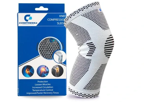 The Compressa Knee Sleeve and its box