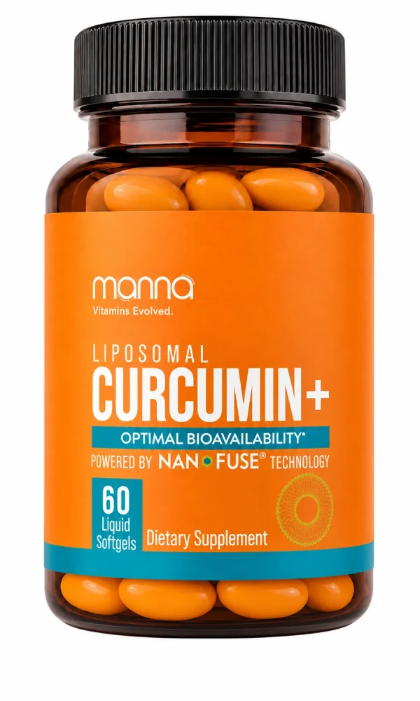 Manna Liposomal Curcumin+ — 60 liquid-filled softgels