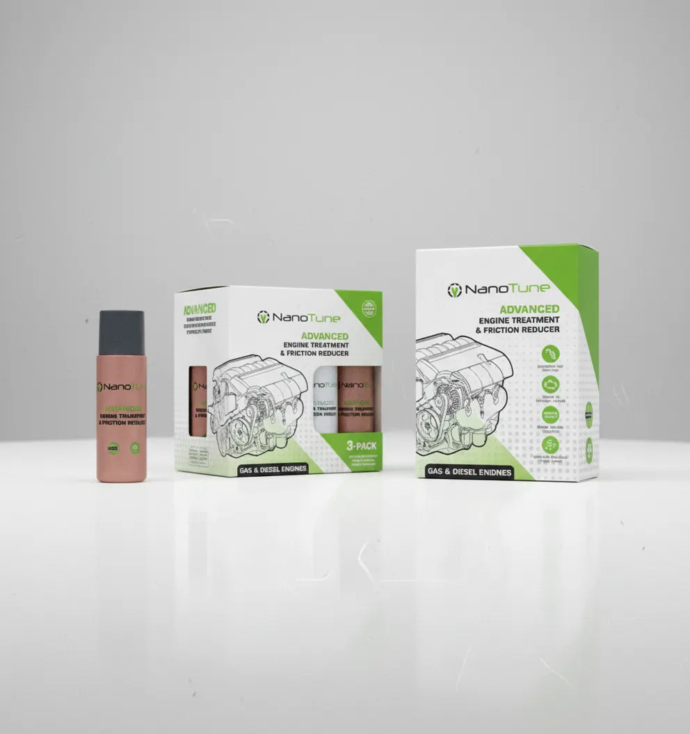 NanoTune Oil Treatment product bundles — single bottle, 3-pack, and 6-pack
